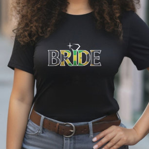Jamaica Bride Jamaican Wedding Bachelorette Party  T-Shirt