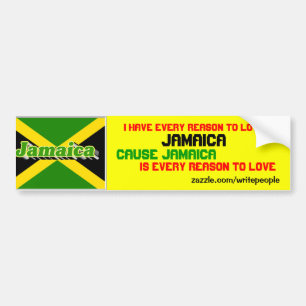 jamaica bumper sticker