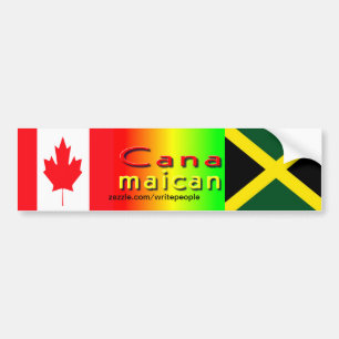 jamaica canadian bumper stickers
