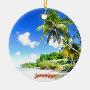 Jamaica Ceramic Ornament