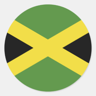 Jamaica Classic Round Sticker