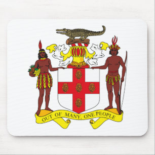 Jamaica Coat of Arms Mousepad