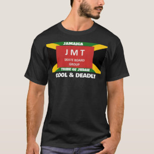 JAMAICA COOL Basic Dark T-Shirt