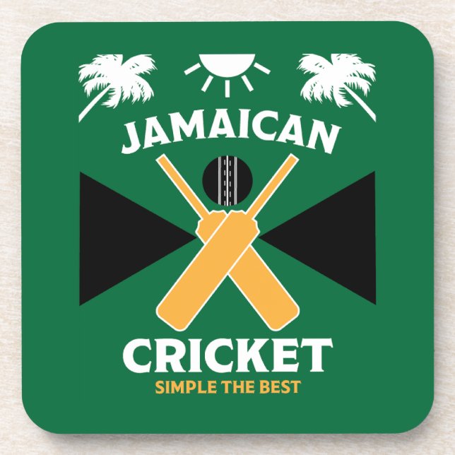 Jamaica Cricket Coaster (Front)