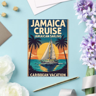 Jamaica Cruise Caribbean Dream Acrylic Invitations