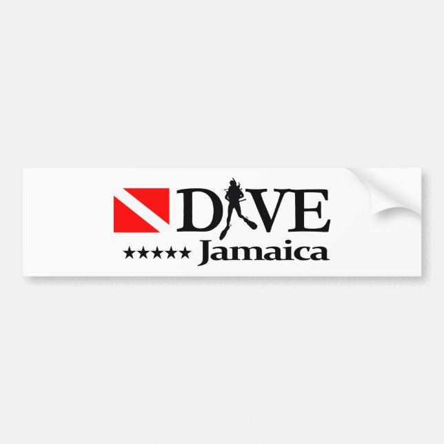 Jamaica DV4 Bumper Sticker (Front)