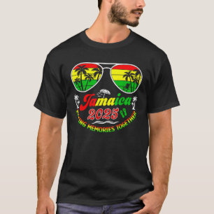 Jamaica Family 2025 Making Memories Vacation Summe T-Shirt