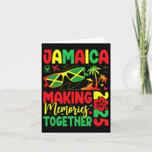 Jamaica Family Reunion 2025 Making Memories Vacati Card