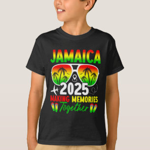 Jamaica Family Reunion 2025 Making Memories Vacati T-Shirt