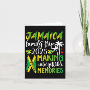 Jamaica Family Trip 2025 Making Memories Jamaica V Card