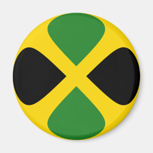 Jamaica Fisheye Flag Magnet
