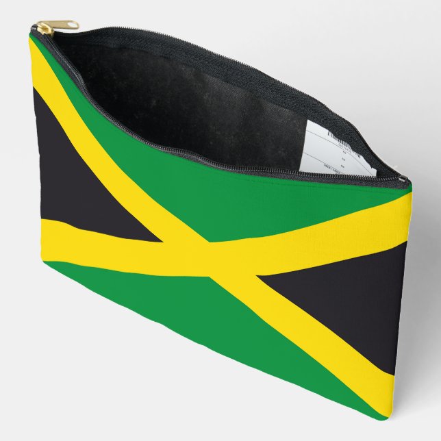 Jamaica flag accessory pouch (Open)