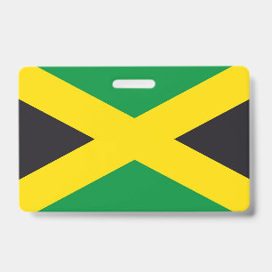 Jamaica flag badge