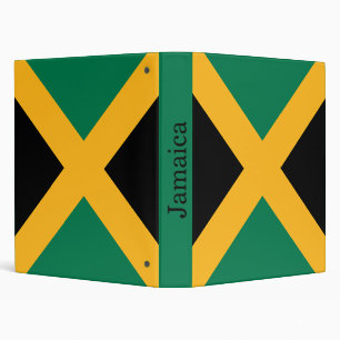 Jamaica Flag Binder