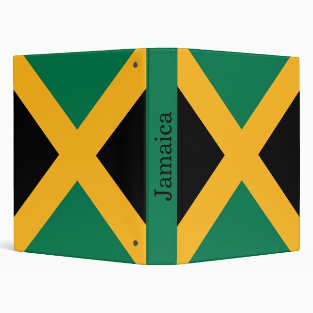 Jamaica Flag Binder (Background)