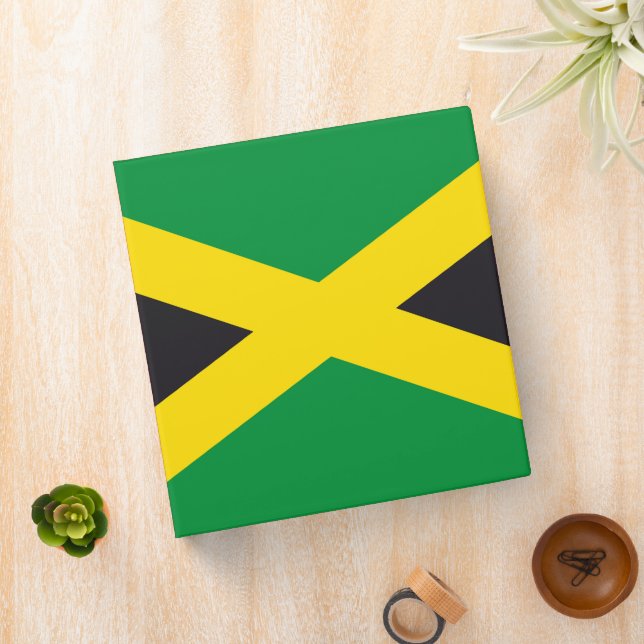Jamaica flag binder (In Situ)