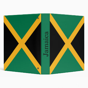 Jamaica Flag Binder