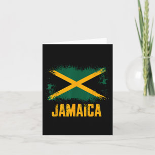 Jamaica Flag Card