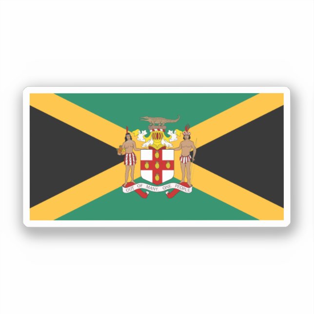 Jamaica Flag/ Coat of Arms (Front)