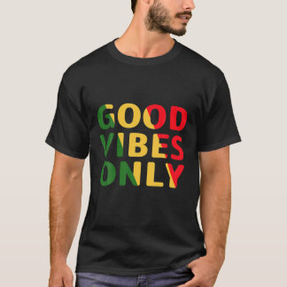 Jamaica Flag Colour Rasta Reggae Good Summer Vi.Be T-Shirt