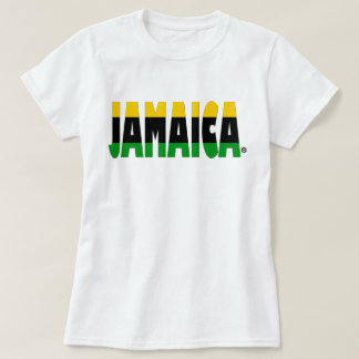 Jamaica Flag Colours Jamaican Stripe t-shirt, T-Shirt