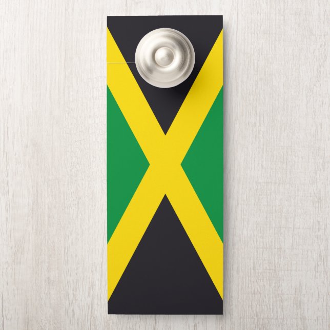Jamaica flag door hanger (On Knob)