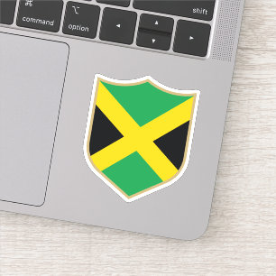 Jamaica Flag Emblem Patriotic Travel
