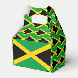 Jamaica Flag Favor Box