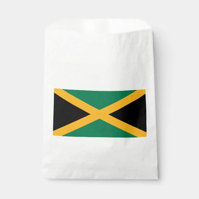 Jamaica Flag Favour Bag (Front)