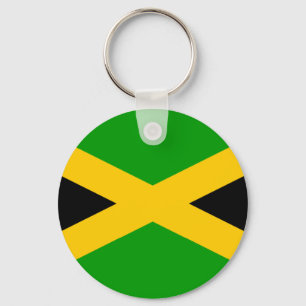 Jamaica Flag Keychain