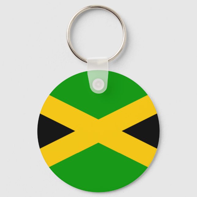 Jamaica Flag Keychain (Front)