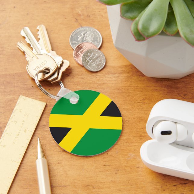 Jamaica flag keychain (Desk)