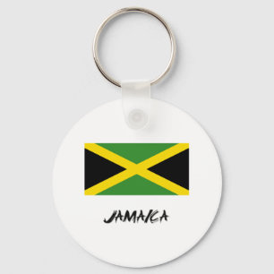 Jamaica Flag Keychain