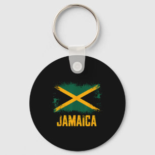 Jamaica Flag Keychain