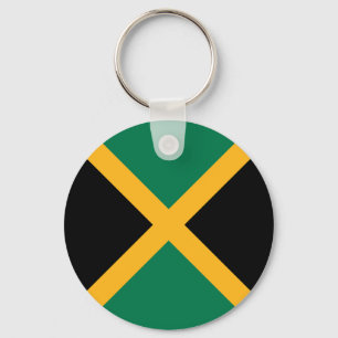 Jamaica Flag Keychain