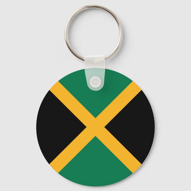 Jamaica Flag Keychain (Front)