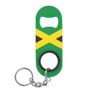 Jamaica flag keychain bottle opener