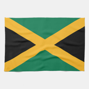 Jamaica Flag Kitchen Towel
