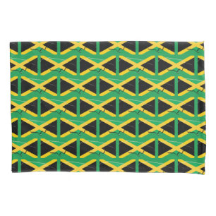 JAMAICA FLAG MAP Patriotic Customized Reversible Pillowcase