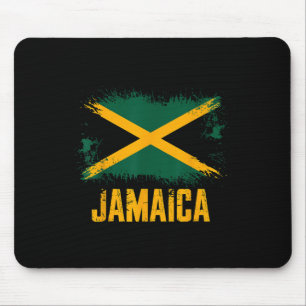 Jamaica Flag Mouse Pad