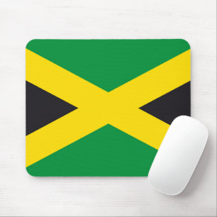 Jamaica flag mouse pad