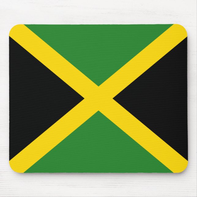 Jamaica Flag Mousepad (Front)