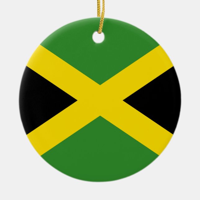 Jamaica Flag Ornament (Front)