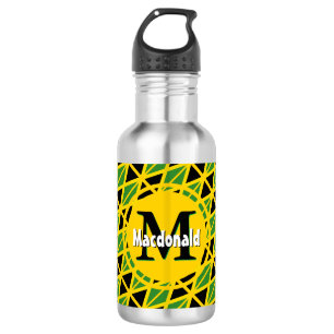 JAMAICA FLAG Patriotic Personalized 532 Ml Water Bottle