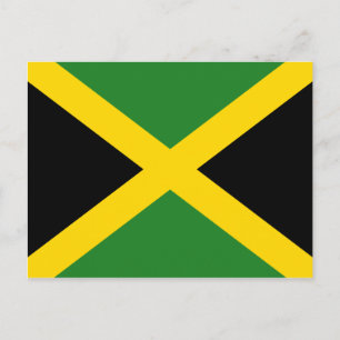 Jamaica Flag Postcard