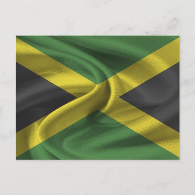 Jamaica Flag Postcard (Front)