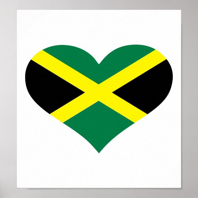 Jamaica flag poster (Front)