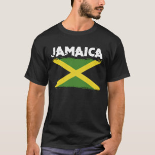 Jamaica Flag Pride For Patriotic Jamaican Roots T-Shirt