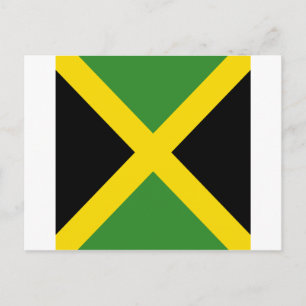 Jamaica flag products postcard