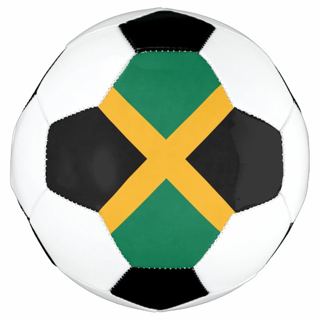 Jamaica Flag Soccer Ball (Front)